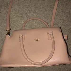 BCBG triple pocket tote bag.